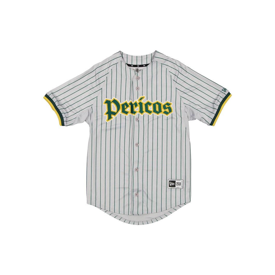 2025 New Era Liga Mexicana LMB 100th Anniversary Pericos de Puebla Authentic Alt Jersey - Gray