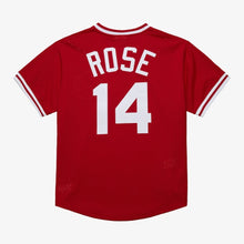 Load image into Gallery viewer, Mitchell &amp; Ness Men&#39;s Pete Rose Red Cincinnati Reds 1983 Authentic Batting Practice Jersey
