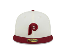 Load image into Gallery viewer, 59Fifty Philadelphia Phillies Retro 1996 All Star Game 2-tone White/Maroon - Gray  UV
