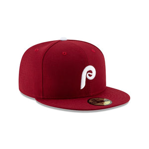 Philadelphia Phillies 2019 Alternate Authentic Collection 59Fifty Fitted On-Field - Black UV
