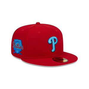 59Fifty Philadelphia Phillies Father's Day Red- Turquoise UV is