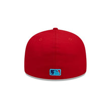 Load image into Gallery viewer, 59Fifty Philadelphia Phillies Father&#39;s Day Red- Turquoise UV is
