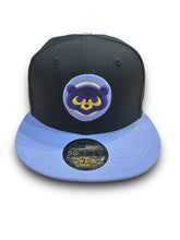 Load image into Gallery viewer, 59Fifty Chicago Cubs 1990 All-Star Game Black/Lavender - Soft Yellow UV

