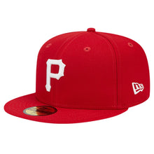 Load image into Gallery viewer, Men&#39;s New Era 59Fifty Pittsburgh Pirates 1959 All Star Game Scarlet/White Fitted - Gray UV
