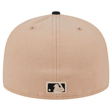 Load image into Gallery viewer, 59Fifty Pittsburgh Pirates 2T Camel/Black Fitted Hat - Gray UV
