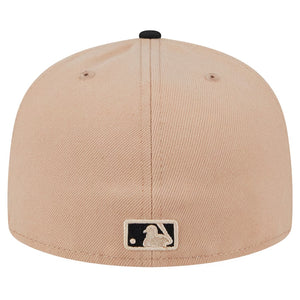 59Fifty Pittsburgh Pirates 2T Camel/Black Fitted Hat - Gray UV