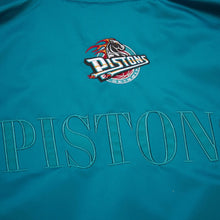 Load image into Gallery viewer, Mitchell &amp; Ness Men&#39;s Detroit Pistons Team OG 3.0 Satin Full Snap Jacket
