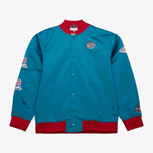 Mitchell & Ness Men's Detroit Pistons Team OG 3.0 Satin Full Snap Jacket