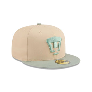 59Fifty New Era Liga MX Pumas UNAM Ivory - Gray UV