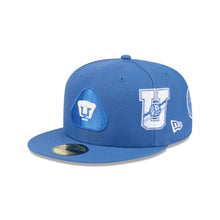 Load image into Gallery viewer, 59Fifty New Era Liga MX Club de Futbol Pumas UNAM Indigo - Gray UV
