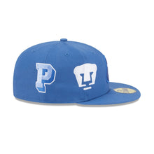 Load image into Gallery viewer, 59Fifty New Era Liga MX Club de Futbol Pumas UNAM Indigo - Gray UV

