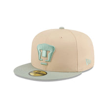Load image into Gallery viewer, 59Fifty New Era Liga MX Pumas UNAM Ivory - Gray UV
