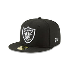 Load image into Gallery viewer, 59Fifty Las Vegas Raiders League Basic Black/White - Grey UV
