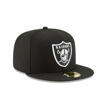 Load image into Gallery viewer, 59Fifty Las Vegas Raiders League Basic Black/White - Grey UV
