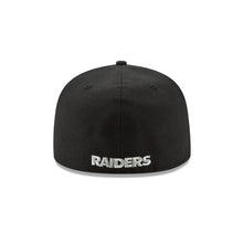 Load image into Gallery viewer, 59Fifty Las Vegas Raiders League Basic Black/White - Grey UV
