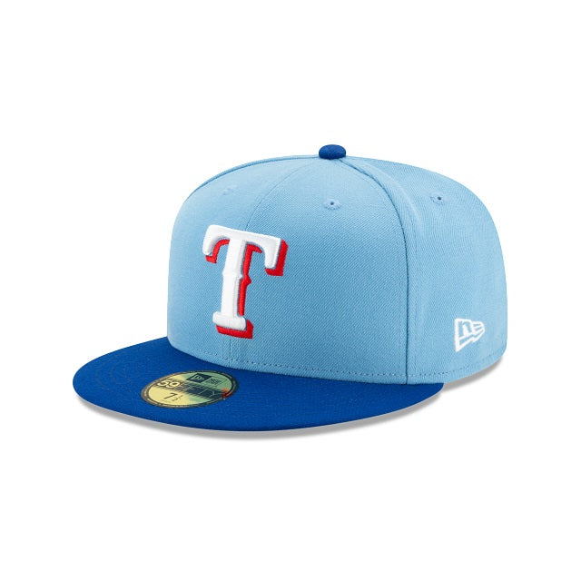 Texas Rangers Authentic Collection 59Fifty Fitted On-Field - Black UV