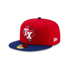Load image into Gallery viewer, Texas Rangers 2020 Alternate Authentic Collection 59Fifty Fitted On-Field - Black UV
