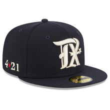 Load image into Gallery viewer, 59Fifty Texas Rangers 2023 City Connect Navy - Navy UV
