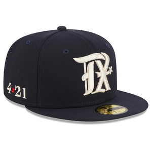 59Fifty Texas Rangers 2023 City Connect Navy - Navy UV