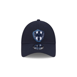 Liga MX 9Forty Snapback Spray Paint Monterrey Rayados Navy - Blue UV