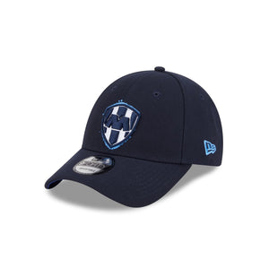 Liga MX 9Forty Snapback Spray Paint Monterrey Rayados Navy - Blue UV