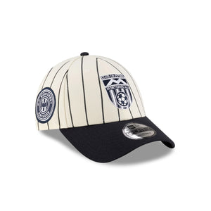 Liga MX 9Forty Adjustable Snapback Rayados De Monterrey 2T White/Navy - Navy UV