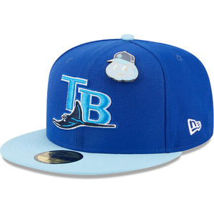 59Fifty Tampa Bay Rays Elements 2-Tone Royal/Light Blue - Gray UV