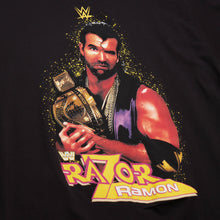 Load image into Gallery viewer, Mitchell &amp; Ness WrestleMania Legends Razor Ramon T-Shirt - Black
