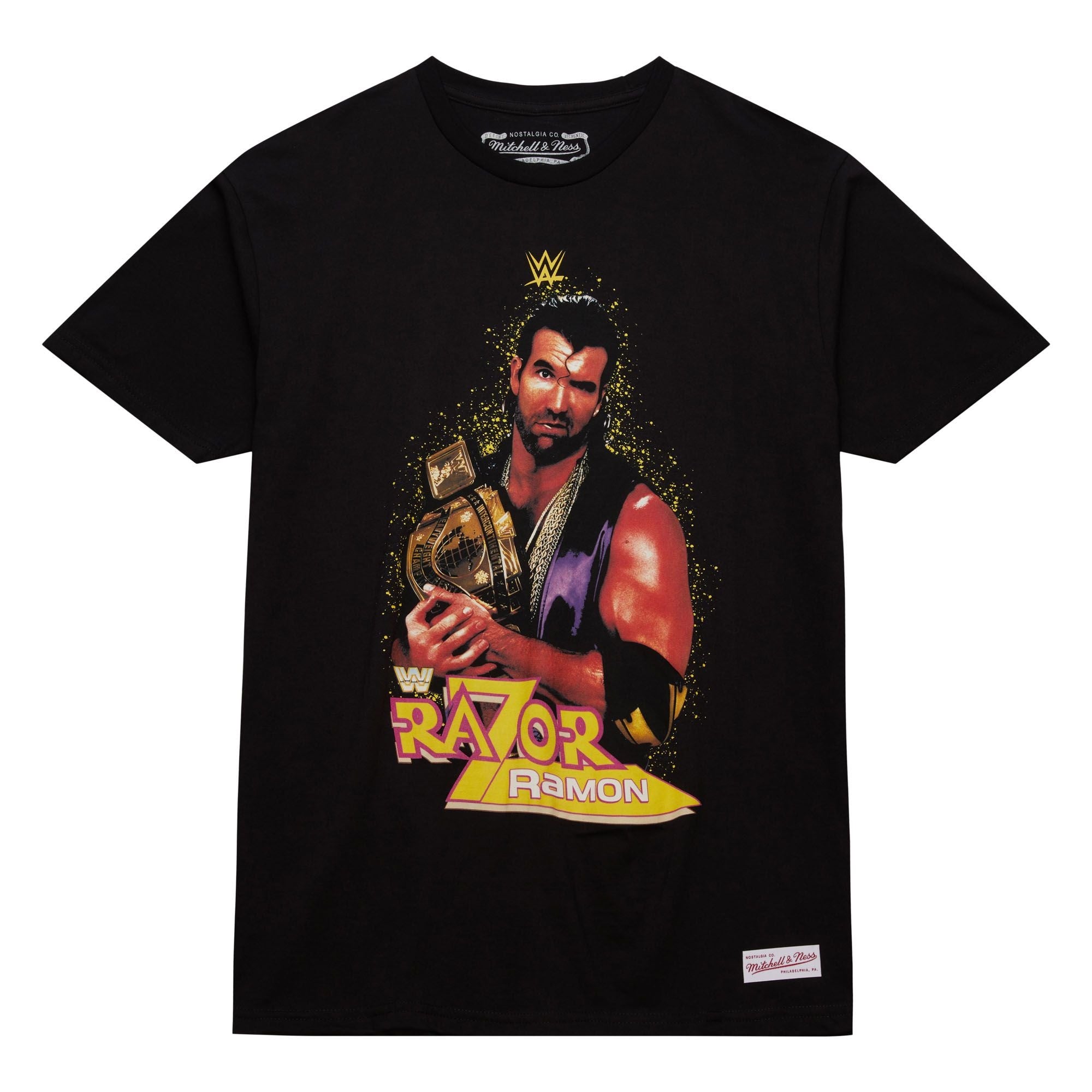 Mitchell & Ness WrestleMania Legends Razor Ramon T-Shirt - Black