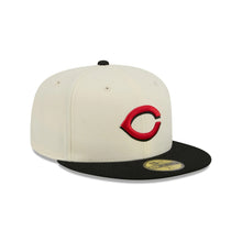 Load image into Gallery viewer, 59Fifty New Era MLB Basic Cincinnati Reds Chrome/Black- Gray UV
