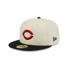 Load image into Gallery viewer, 59Fifty New Era MLB Basic Cincinnati Reds Chrome/Black- Gray UV
