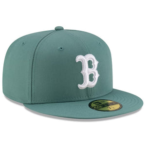 59Fifty Boston Red Sox Green 2025 City Connect Fitted Hat - Gray UV