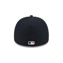 Load image into Gallery viewer, 59Fifty A-Frame Boston Red Sox Navy Barbed Wire Pre Curved Fitted Hat - Gray UV
