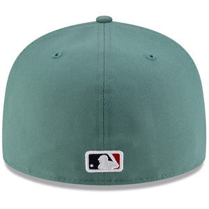 59Fifty Boston Red Sox Green 2025 City Connect Fitted Hat - Gray UV
