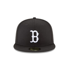 Load image into Gallery viewer, 59Fifty Boston Red Sox MLB Basic Black/White - Gray UV
