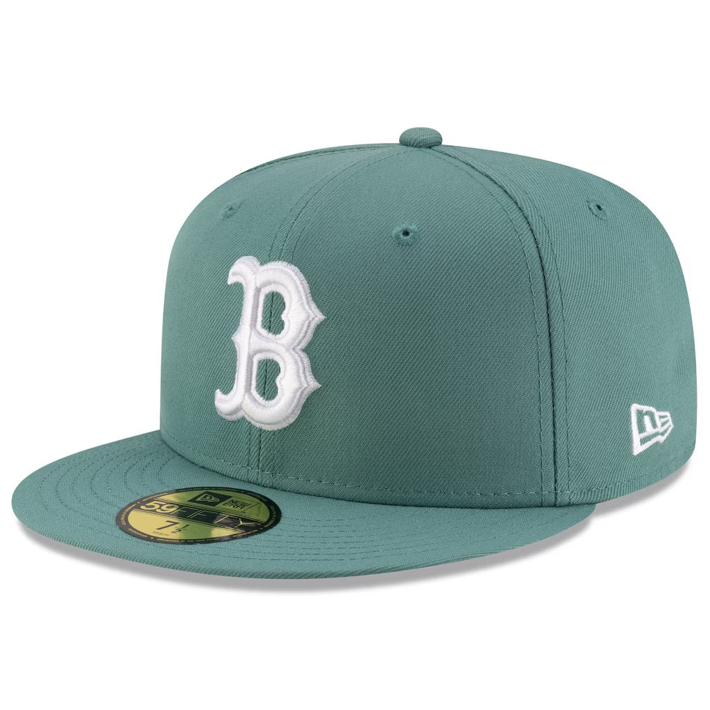 59Fifty Boston Red Sox Green 2025 City Connect Fitted Hat - Gray UV