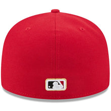 Load image into Gallery viewer, 59Fifty Cincinnati Reds Red 2025 59FIFTY Day Fitted Hat - Gold UV

