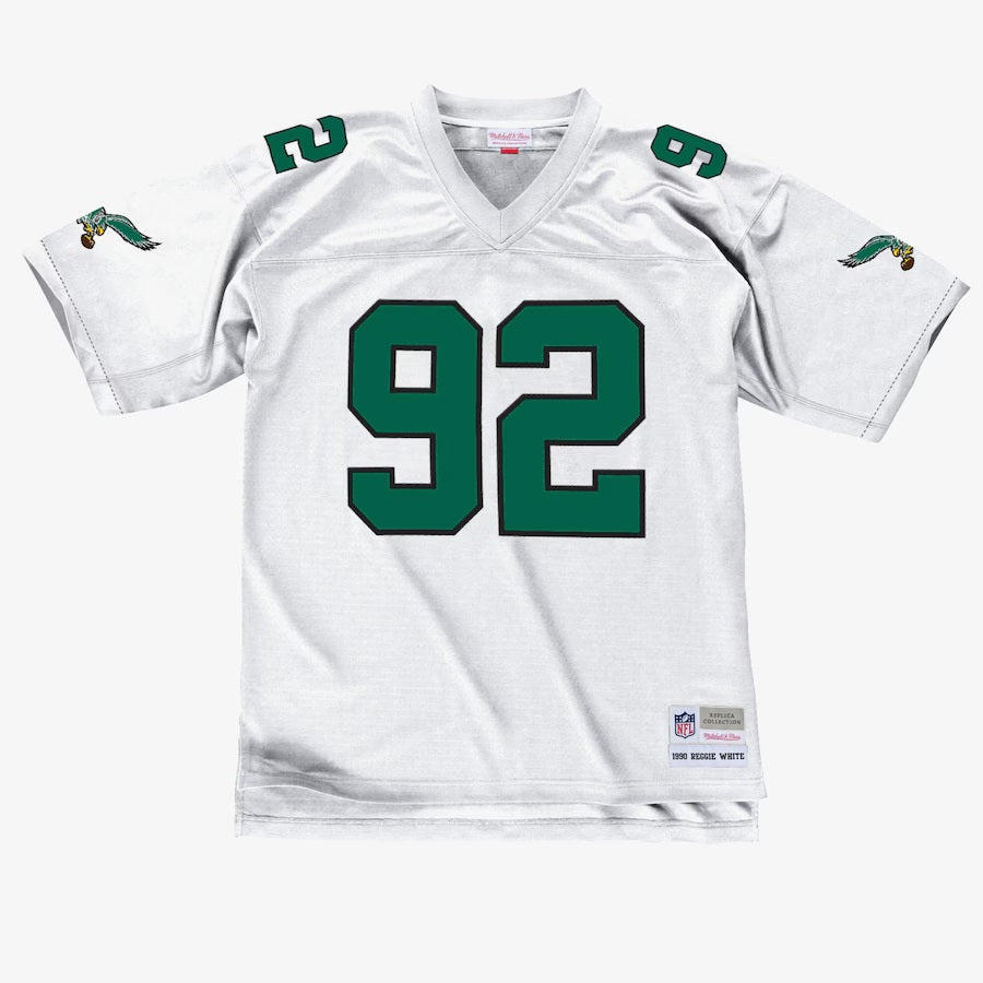Mitchell & Ness Men's Reggie White Philadelphia Eagles 1990 Legacy Player Jersey - White