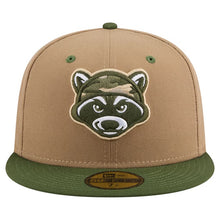 Load image into Gallery viewer, 59Fifty On Field MiLB Theme Night Hudson Valley Renegades Khaki/Olive - Grey UV
