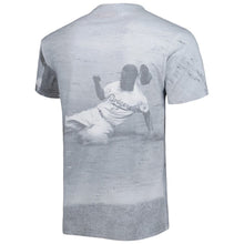 Load image into Gallery viewer, Mitchell &amp; Ness Jackie Robinson Graphic T-Shirt - Gray
