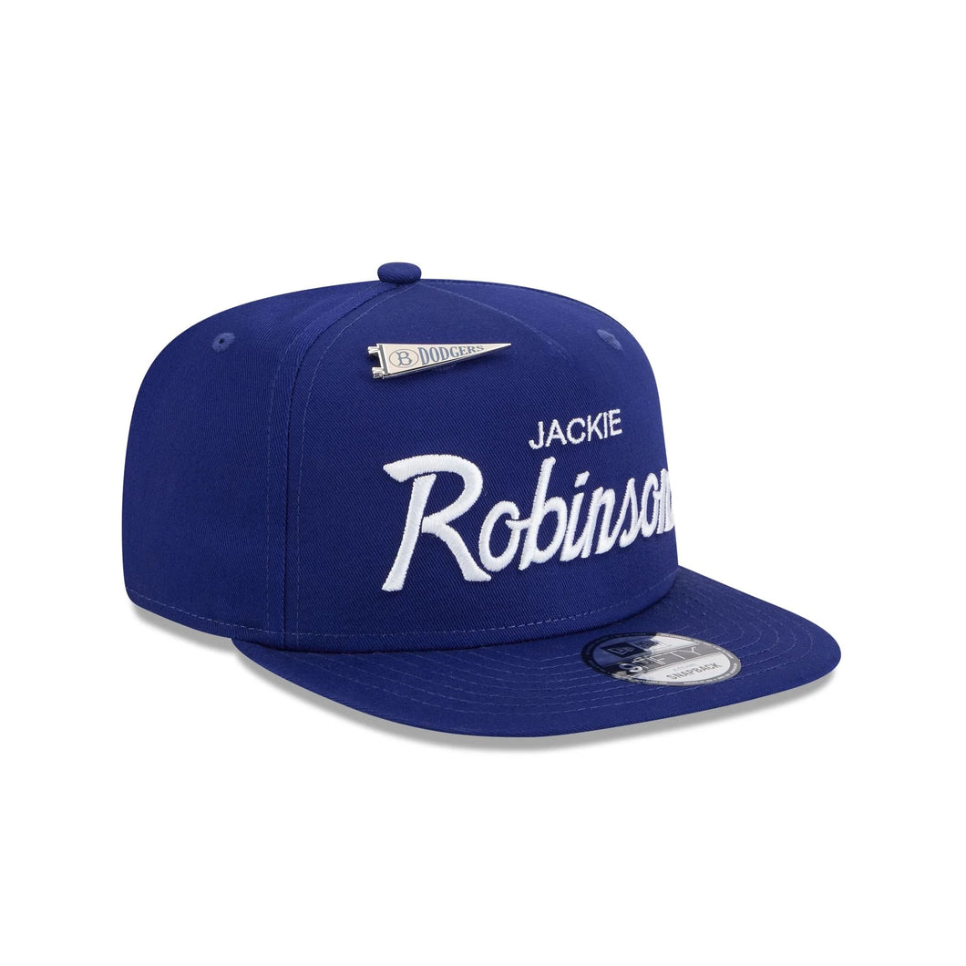 9Fifty A-Frame Snapback Brooklyn Dodgers Jackie Robinson Royal - Green UV