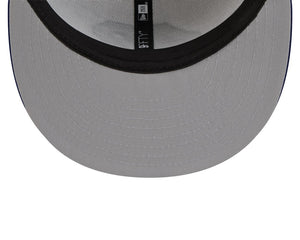 9Fifty Snapback Brooklyn Dodgers Jackie Robinson Signature Chrome/Royal - Gray UV