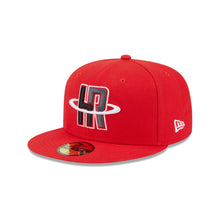 Load image into Gallery viewer, 59Fifty New Era Houston Rockets Deceptor Red Fitted Hat - Gray UV
