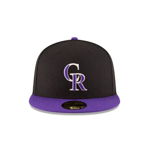 Colorado Rockies 2017 Alternate Authentic Collection 59Fifty Fitted On-Field - Black UV