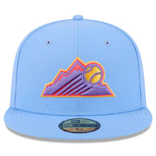 Load image into Gallery viewer, 59Fifty Colorado Rockies 2025 City Connect Light Blue - Black UV
