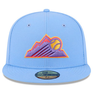 59Fifty Colorado Rockies 2025 City Connect Light Blue - Black UV