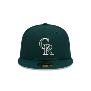 59Fifty Colorado Rockies Dark Green/White - Grey UV