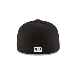 Colorado Rockies 2017 Alternate Authentic Collection 59Fifty Fitted On-Field - Black UV