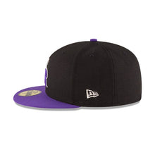 Load image into Gallery viewer, Colorado Rockies 2017 Alternate Authentic Collection 59Fifty Fitted On-Field - Black UV
