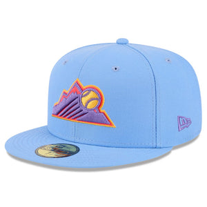 59Fifty Colorado Rockies 2025 City Connect Light Blue - Gray UV